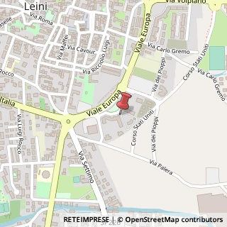 Mappa Via Giotto, 36, 10040 Leini, Torino (Piemonte)