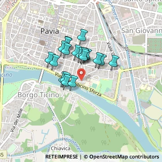 Mappa Via Perelli, 27100 Pavia PV, Italia (0.3205)