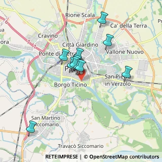 Mappa Via Perelli, 27100 Pavia PV, Italia (1.50364)