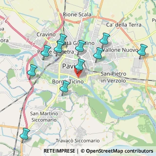 Mappa Via Perelli, 27100 Pavia PV, Italia (2.07364)