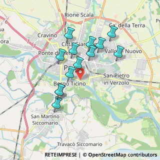 Mappa Via Perelli, 27100 Pavia PV, Italia (1.58077)