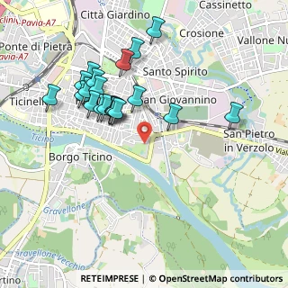Mappa Via Darsena, 27100 Pavia PV, Italia (0.9355)