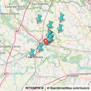 Mappa Via Darsena, 27100 Pavia PV, Italia (4.82273)