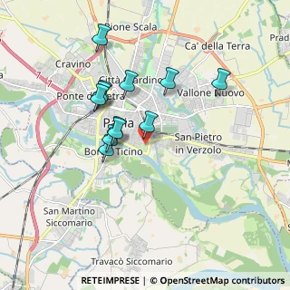 Mappa Via Darsena, 27100 Pavia PV, Italia (1.55333)