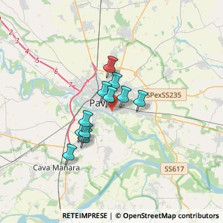 Mappa Via Darsena, 27100 Pavia PV, Italia (2.46091)