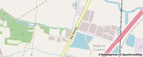 Mappa Volpiano