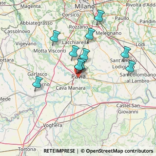 Mappa Piazzale Ghinaglia, 27100 Pavia PV, Italia (12.82909)