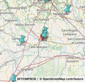 Mappa Via Ragazzi del, 27100 Pavia PV, Italia (25.30882)