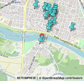Mappa Via Ragazzi del, 27100 Pavia PV, Italia (0.542)