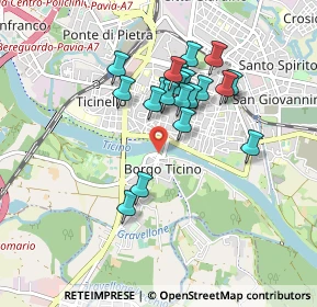 Mappa Via Ragazzi del, 27100 Pavia PV, Italia (0.742)