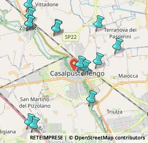 Mappa 26841 Casalpusterlengo LO, Italia (2.48786)