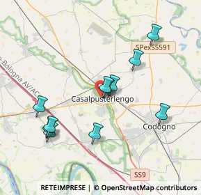 Mappa 26841 Casalpusterlengo LO, Italia (3.61182)