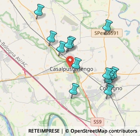 Mappa 26841 Casalpusterlengo LO, Italia (3.71231)