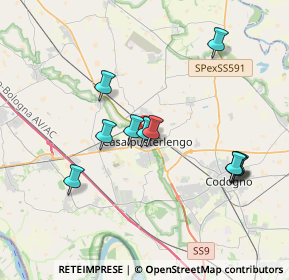 Mappa 26841 Casalpusterlengo LO, Italia (3.55727)