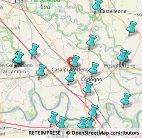 Mappa 26841 Casalpusterlengo LO, Italia (10.34)