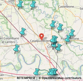 Mappa 26841 Casalpusterlengo LO, Italia (10.748)