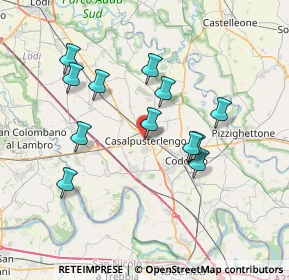 Mappa 26841 Casalpusterlengo LO, Italia (6.75917)