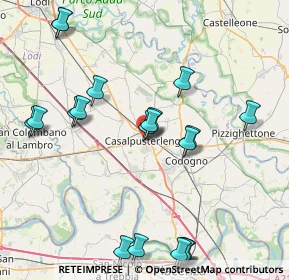 Mappa 26841 Casalpusterlengo LO, Italia (9.3585)