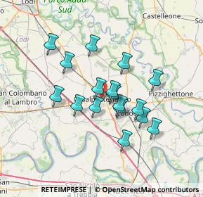 Mappa 26841 Casalpusterlengo LO, Italia (5.67882)