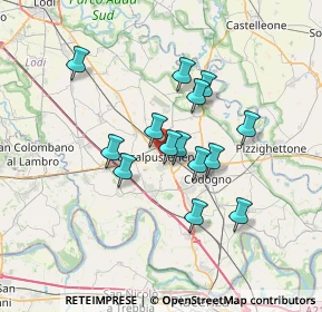 Mappa 26841 Casalpusterlengo LO, Italia (5.59143)