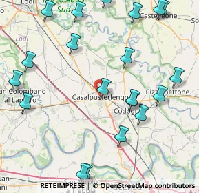 Mappa 26841 Casalpusterlengo LO, Italia (10.5205)