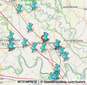 Mappa 26841 Casalpusterlengo LO, Italia (9.1715)