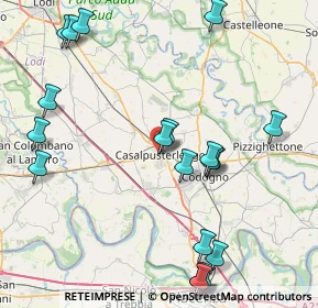 Mappa 26841 Casalpusterlengo LO, Italia (10.189)