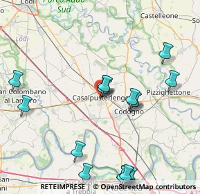 Mappa 26841 Casalpusterlengo LO, Italia (10.3135)