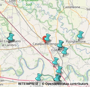 Mappa 26841 Casalpusterlengo LO, Italia (11.873)