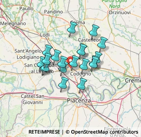 Mappa 26841 Casalpusterlengo LO, Italia (9.765)