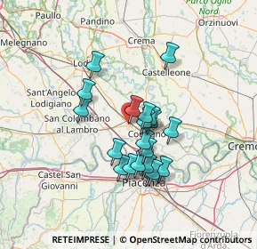 Mappa 26841 Casalpusterlengo LO, Italia (10.8395)