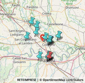 Mappa 26841 Casalpusterlengo LO, Italia (10.3975)