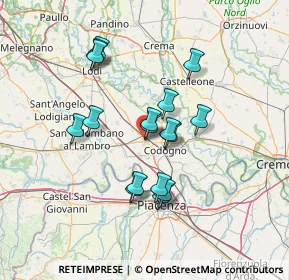 Mappa 26841 Casalpusterlengo LO, Italia (11.79588)