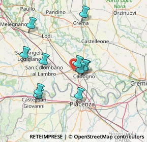 Mappa 26841 Casalpusterlengo LO, Italia (13.56273)