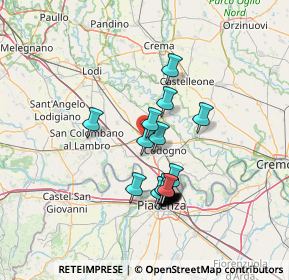 Mappa 26841 Casalpusterlengo LO, Italia (12.0105)