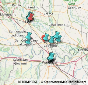 Mappa 26841 Casalpusterlengo LO, Italia (13.514)