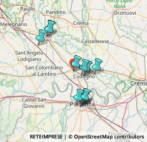 Mappa 26841 Casalpusterlengo LO, Italia (11.81385)