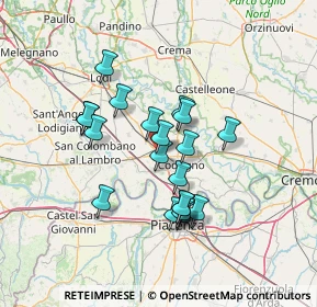 Mappa 26841 Casalpusterlengo LO, Italia (11.4185)