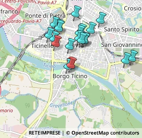Mappa Borgo Ticino, 27100 Pavia PV, Italia (0.859)