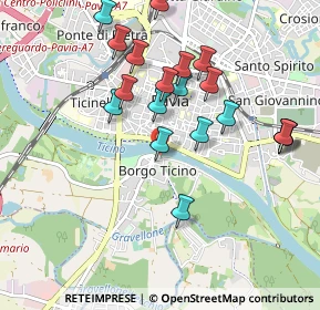 Mappa Borgo Ticino, 27100 Pavia PV, Italia (0.997)
