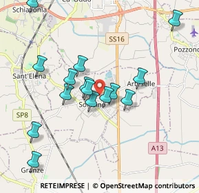 Mappa 35047 Solesino PD, Italia (1.82667)