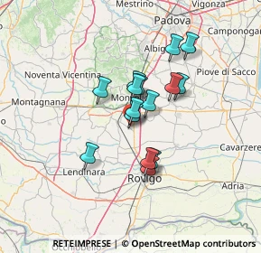 Mappa Via G. Rizzo, 35047 Solesino PD, Italia (9.81733)