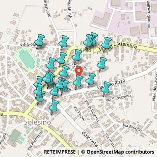 Mappa Via G. Rizzo, 35047 Solesino PD, Italia (0.204)