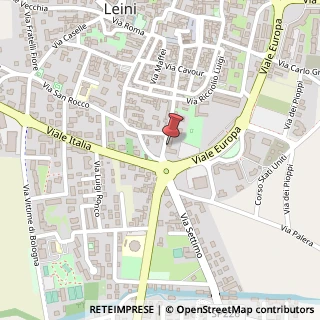 Mappa Via Carlo Alberto, 4, 10040 Leini, Torino (Piemonte)