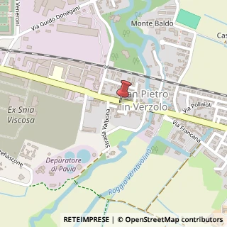 Mappa Via San Pietro in Verzolo, 21, 27100 Pavia, Pavia (Lombardia)