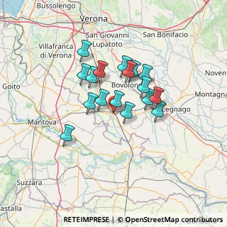 Mappa Via Vittorio Emanuele III, 37054 Nogara VR, Italia (10.28529)