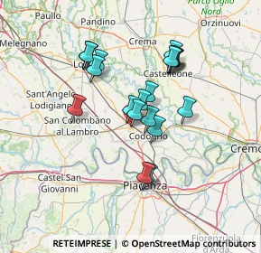 Mappa Via Cesaris, 26841 Casalpusterlengo LO, Italia (11.7685)