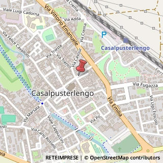 Mappa Via Garibaldi Giuseppe, 40, 26841 Casalpusterlengo, Lodi (Lombardia)