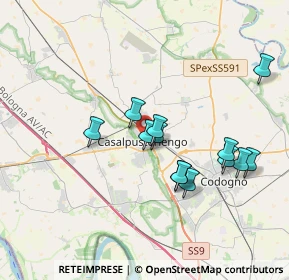 Mappa Via Cesaris, 26841 Casalpusterlengo LO, Italia (3.33)