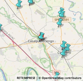 Mappa Vicolo Moro Marianna, 26841 Casalpusterlengo LO, Italia (5.44929)